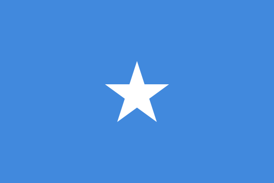 Flagge Somalien