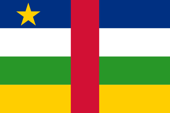 Flagge Zentralafrika