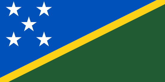 Flagge Salomonen